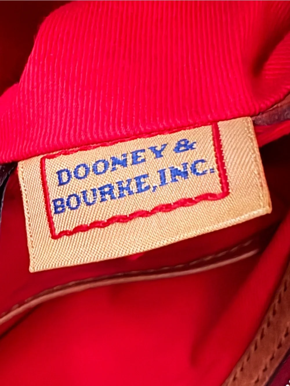 Dooney & Bourke Florentine Collection Natural Tan Hobo Satchel